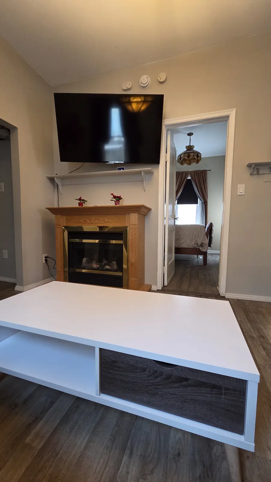 Moated Grange living room